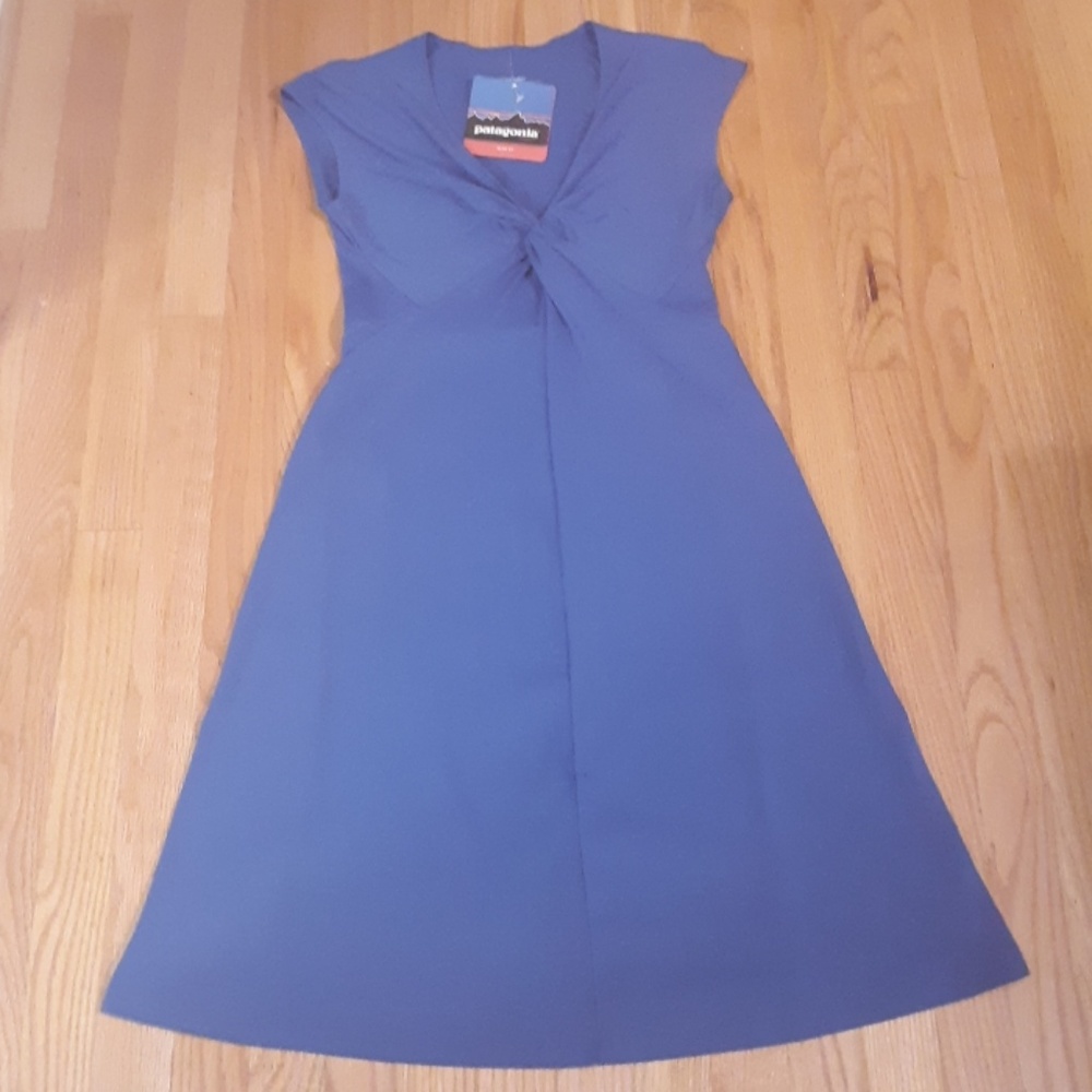 Patagonia NWT Bandha Dress Royal Blue